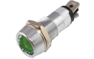ENG PRO İkaz lambası METAL küçük LED li YEŞİL 12V PRO PB 0733