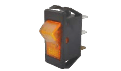 ENG PRO Işıklı açma-kapama anahtarı MİDİ 12V 10A SARI PRO PB 0302