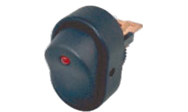 ENG PRO Oval üniversal LED li açma-kapama anh.KIRMIZI 12V 30A PRO PB 0315