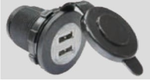 ENG PROMUHAFAZALI 2*USB çıkış LED li 2 TERMİNALLİ 12/24V PRO PB 1123