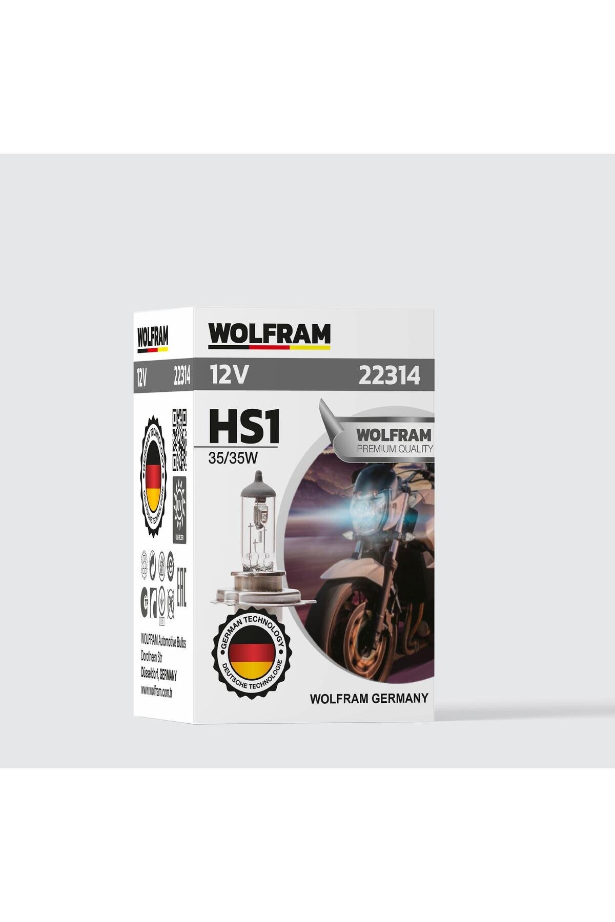 HS1 Ampul Standart Işık Motosiklet 12V 35/35W - 22314