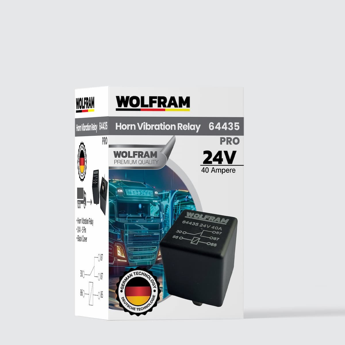 Röle Korna Titretme Pro 24V - WOLFRAM 64435