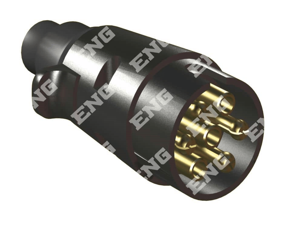 RÖMORK FİŞİ 7'Lİ ERKEK PLASTİK ENG 06 0602