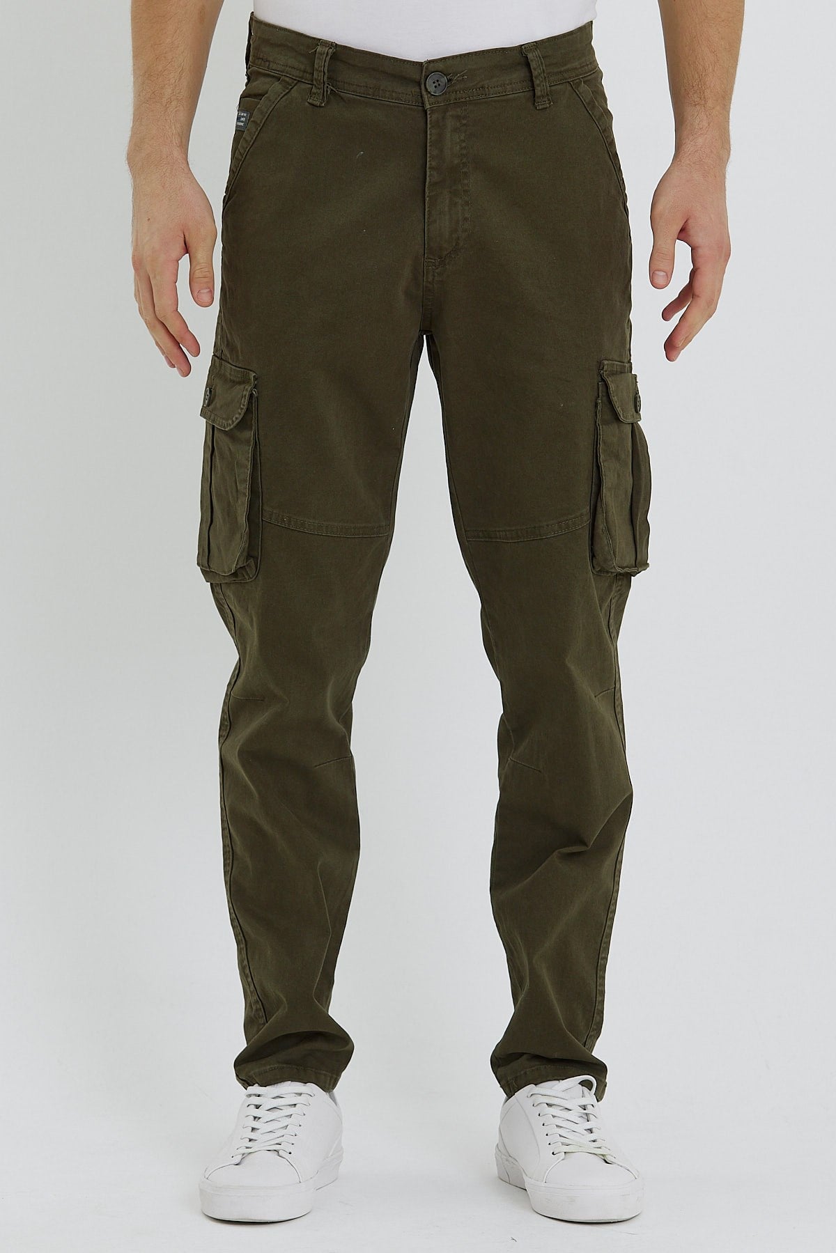 Erkek Baggy Fit Kargo Pantolon - Rahat Kesim