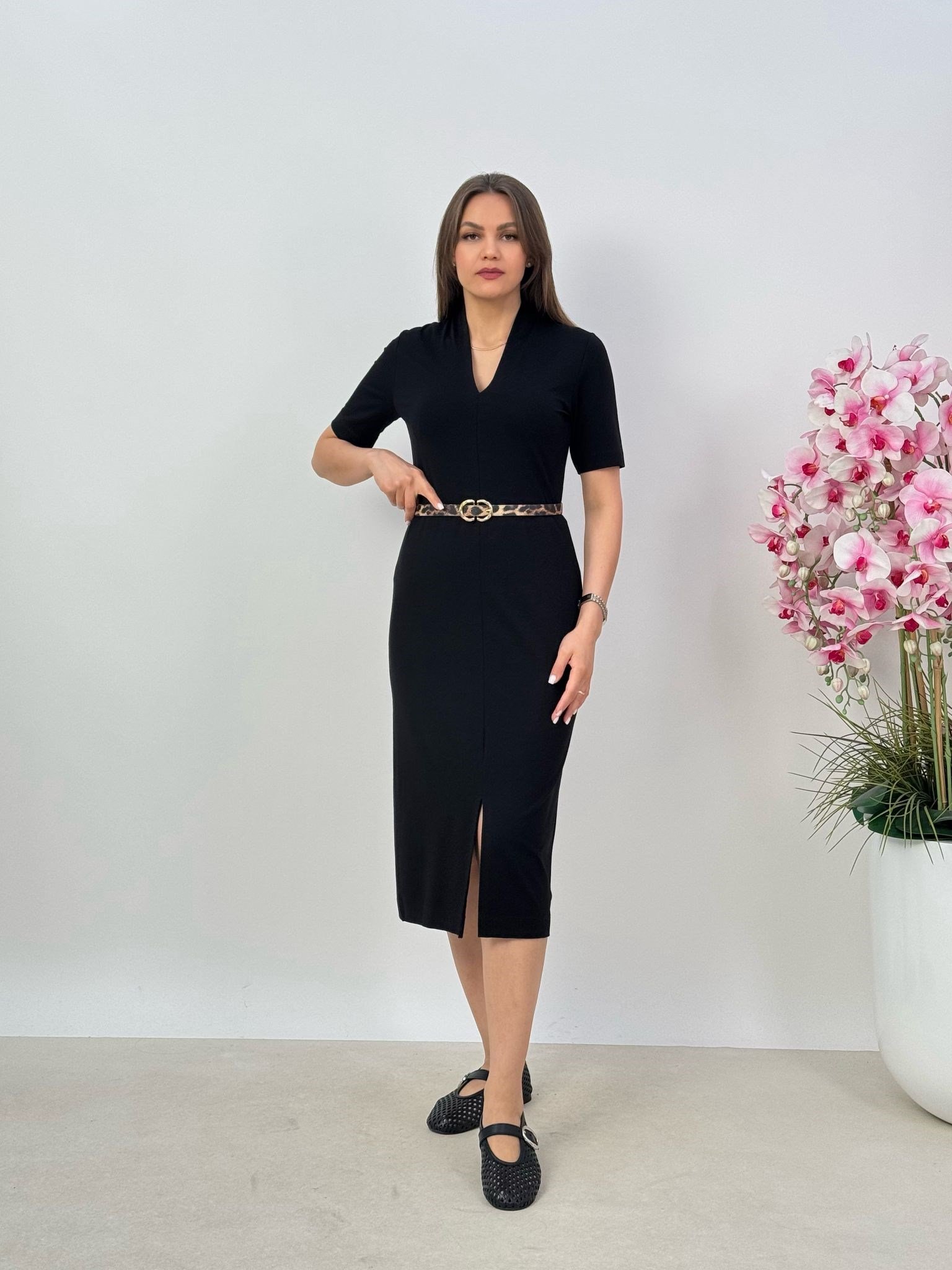 ELBİSE26Y-3404MISSBLUEBELLEViskon Elbise