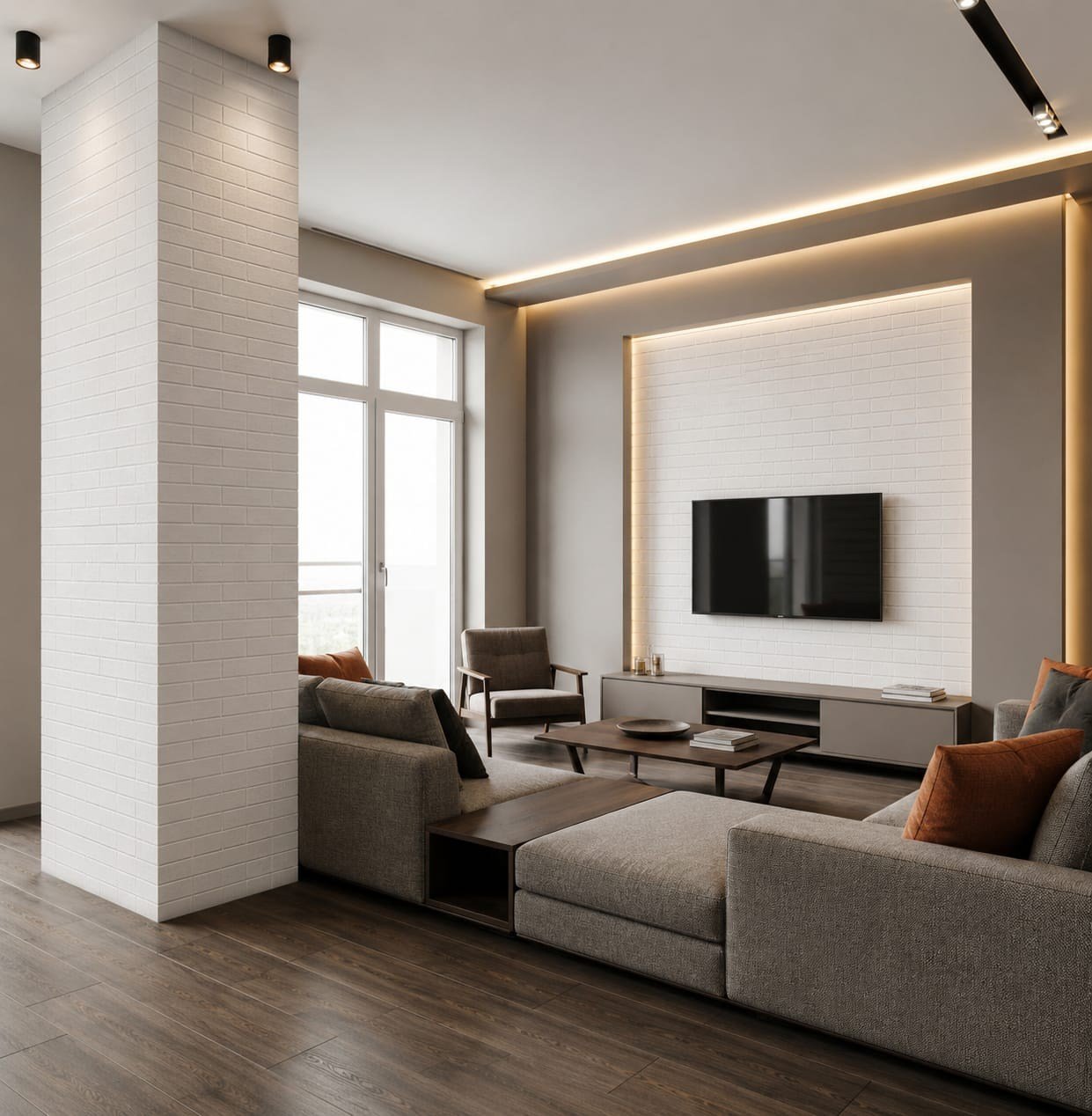 70X280 Kendinden yapışkanlı Duvar kağıdı Beyaz Taş Desen ,salon,duvar,tv Ünitesi