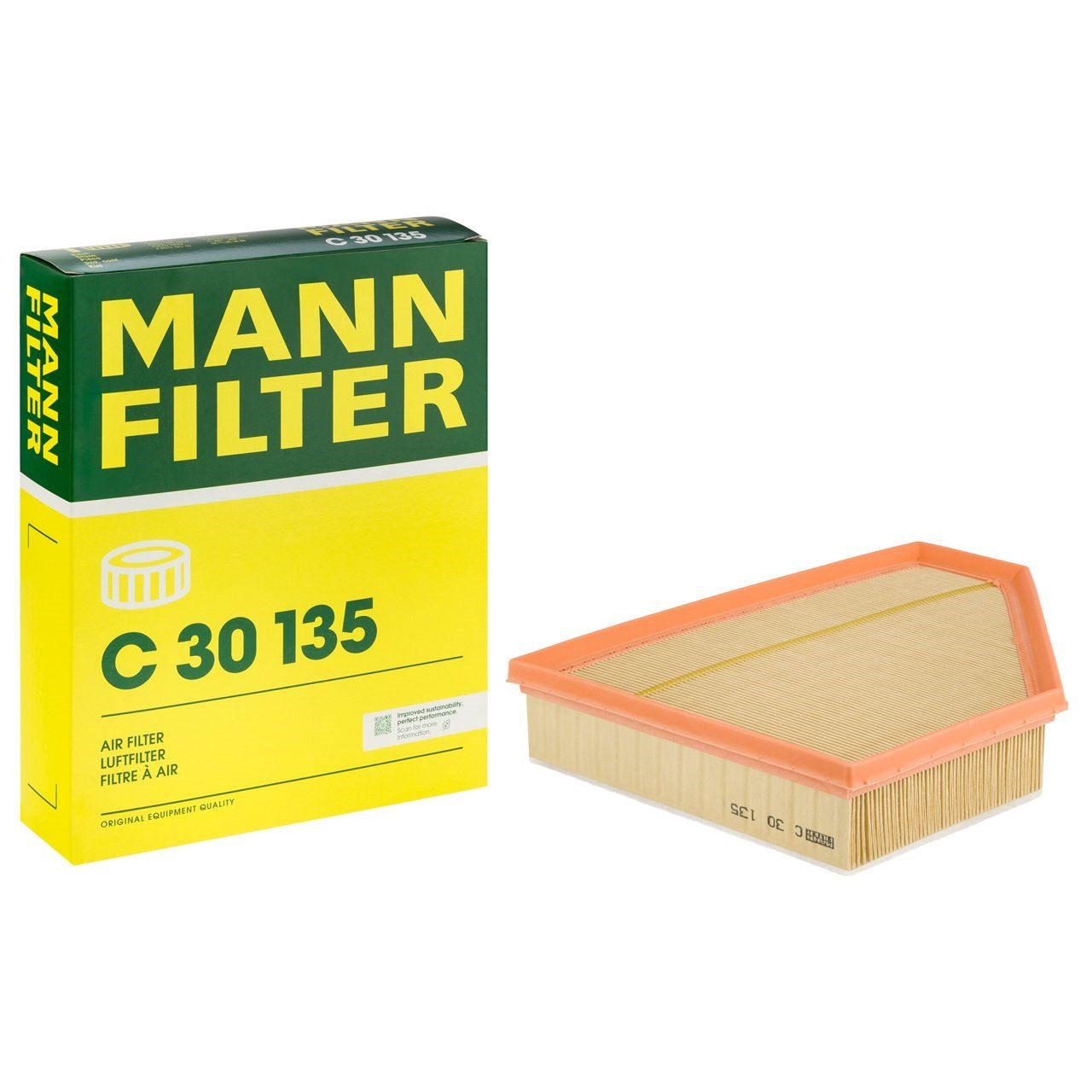 Mann C30135 Hava Filtresi