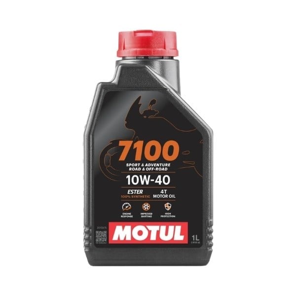 Motul 7100 10w40 1 Litre 4 Zamanlı Motorsiklet Motor Yağ 2026 Üretim