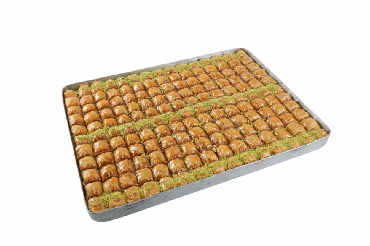 Tereyağlı Antep Fıstıklı Mini Özel Baklava 