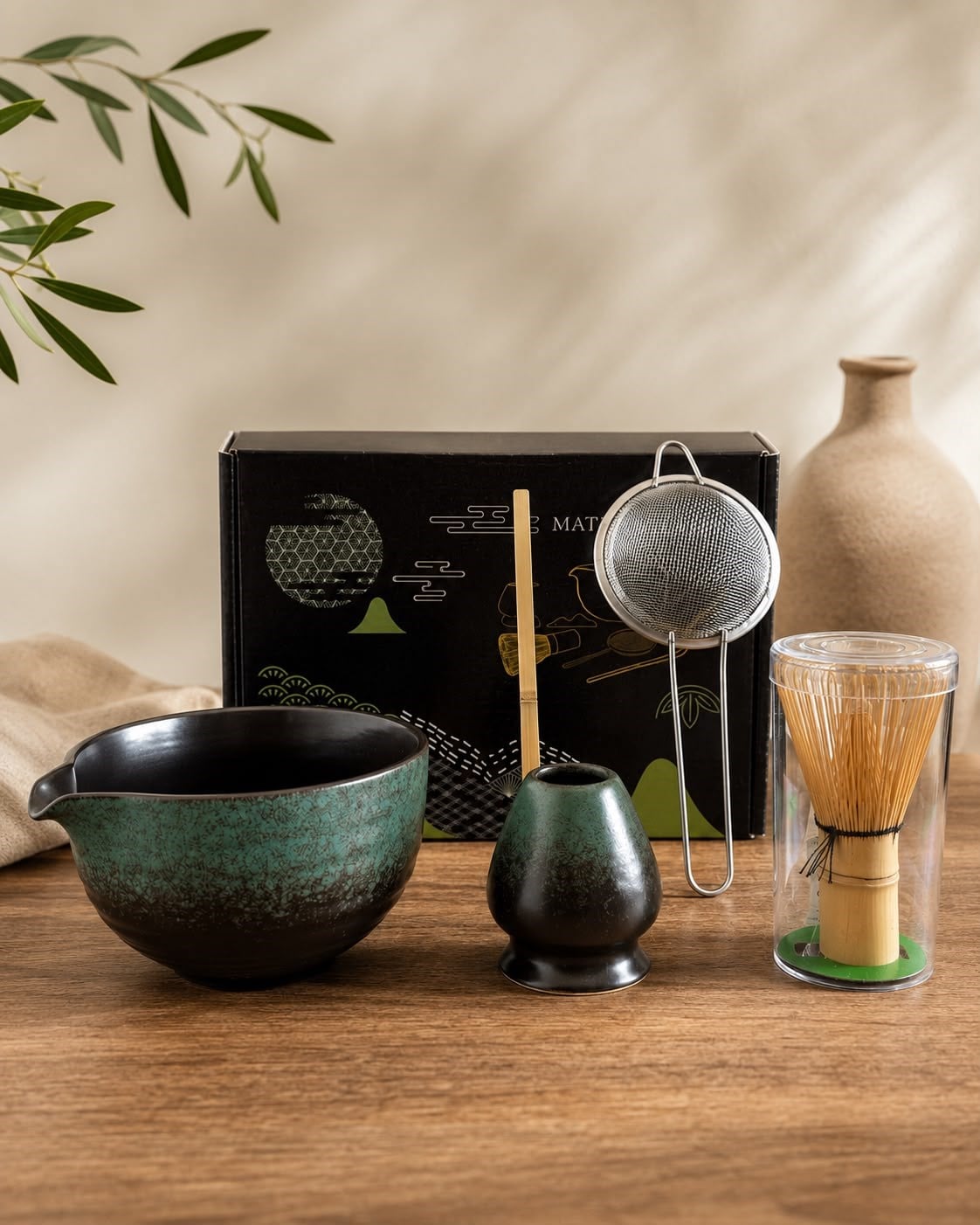 Porselen Matcha Seti 