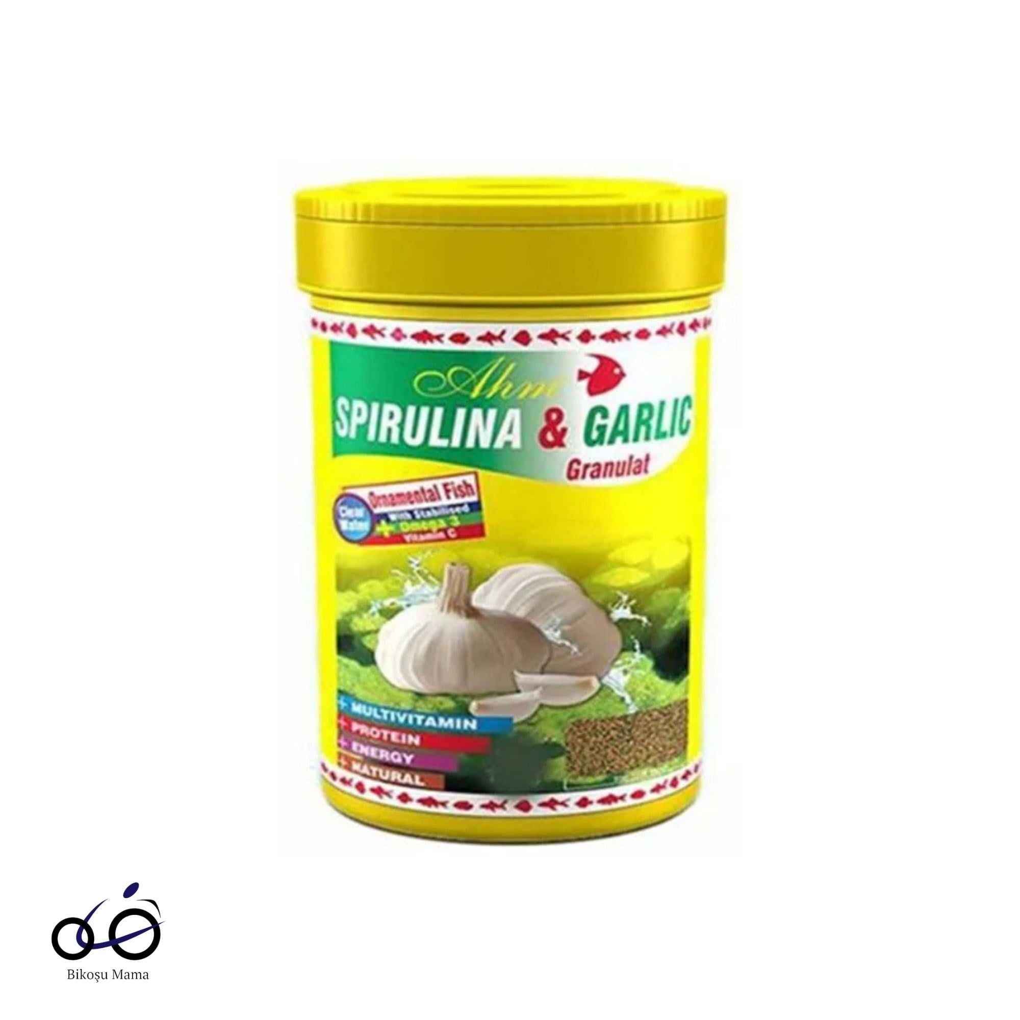  Ahm Spirulina Garlic Sarımsaklı Balık Yemi 250ml