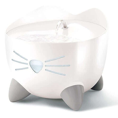  Catit Pixi Fountain Beyaz Renk Otomatik Kedi ve Küçük Irk Köpekler Su Pınarı 2L