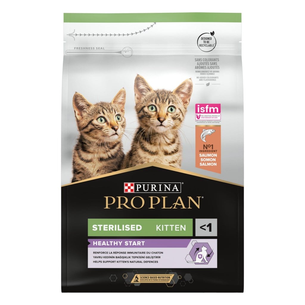  Pro Plan Healthy Start Somonlu Kısırlaştırılmış Yavru Kedi Maması 10kg