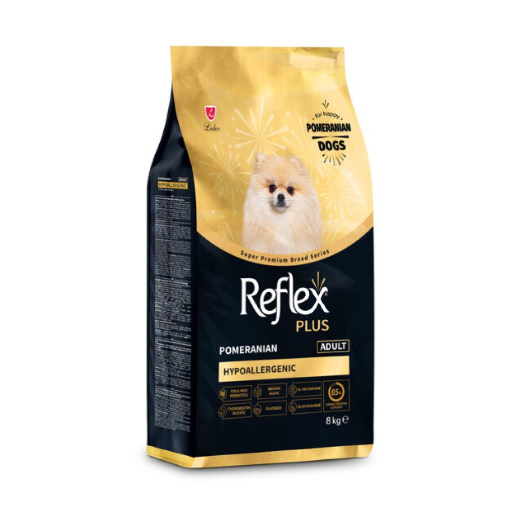  Reflex Plus Hipoalerjenik Pomeranian Yetişkin Köpek Maması 8kg