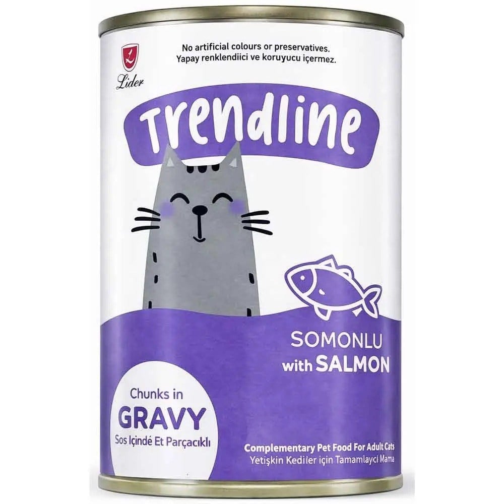  Trendline Somonlu Kedi Konservesi 400 Gr