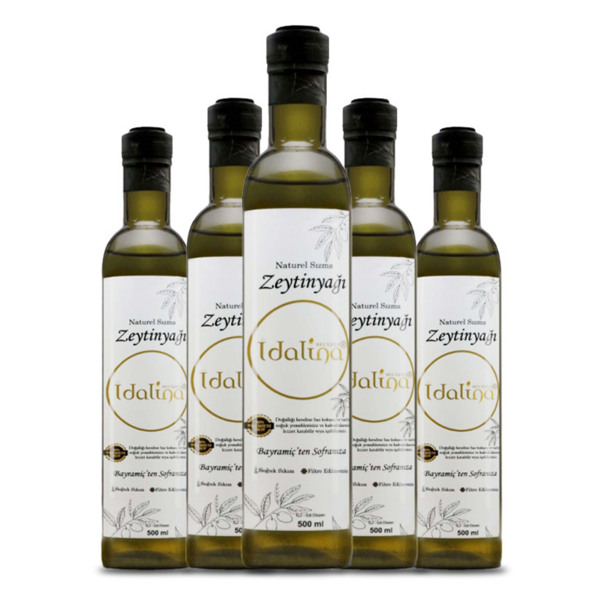Natural Sızma Zeytinyağı (500ml) 6'lı Paket