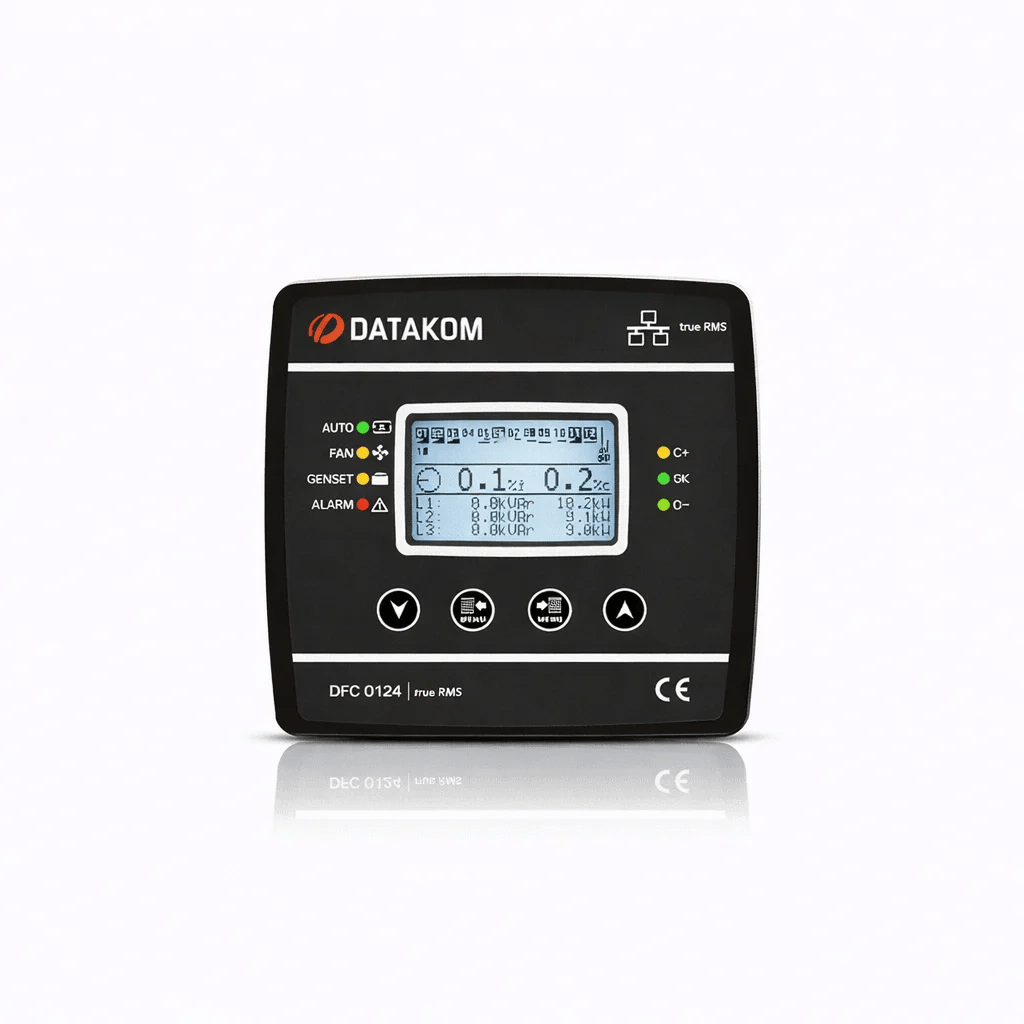 DATAKOM DFC-0124 TFT 2.9'' (24 R) SVC'Lİ REAKTİF GÜÇ KONTROL RÖLESİ