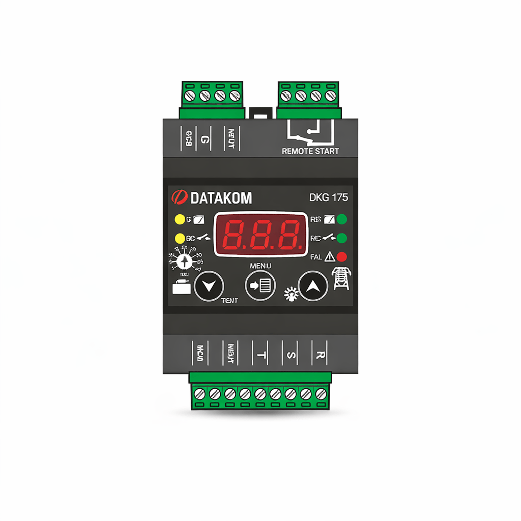DATAKOM DKG-175 RAY MONTAJLI TRANSFER KONTROL ÜNİTESİ