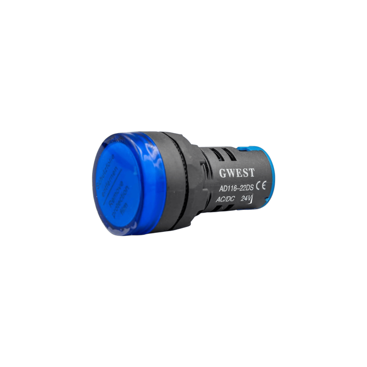 GWEST 22 - 24V - M Led Sinyal 24V. AC-DC Mavi 10 Adet
