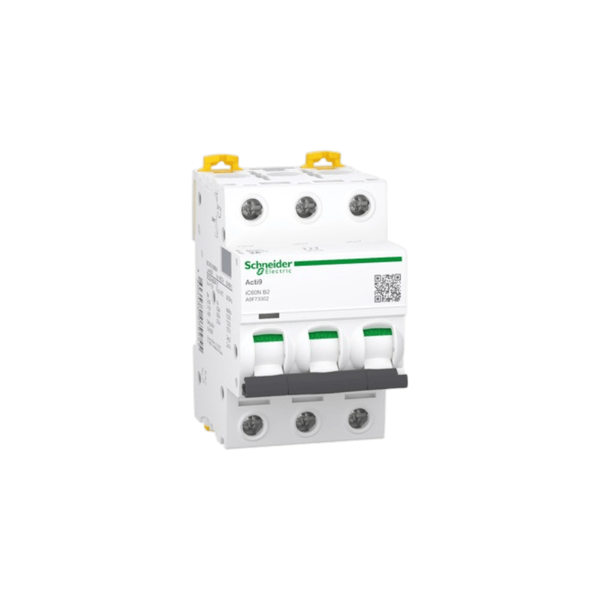 Schneider A9F73302 iC60N 3 Faz 2A 6kA B Tipi Otomat