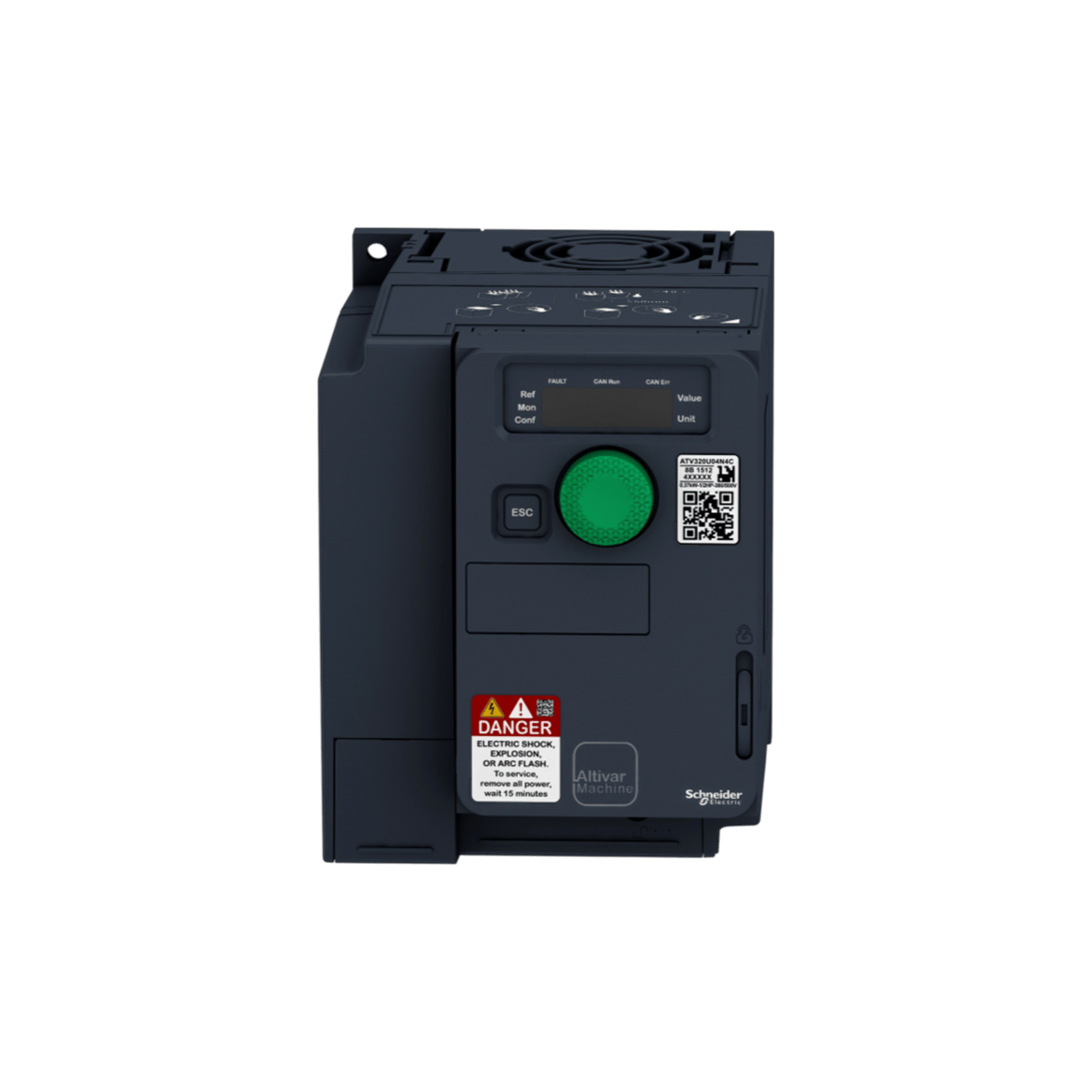 Schneider ATV320U07N4C Hız Kontrol Cihazı, 0,75 Kw, 380-500v, Trifaze, Kompakt
