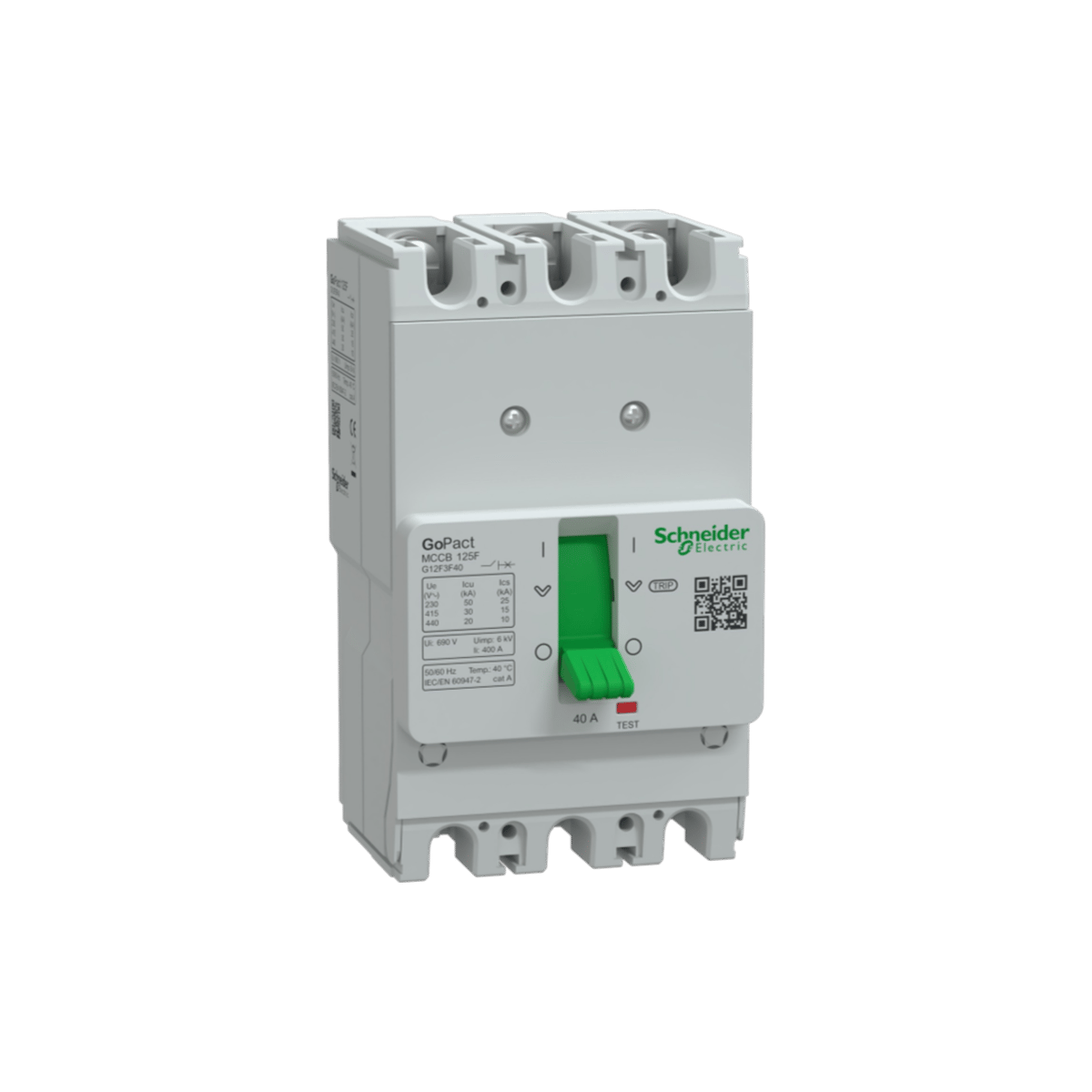 Schneider G12F3F40 Gopact 40a Sabit 3p Termik Manyetik Şalter 30ka