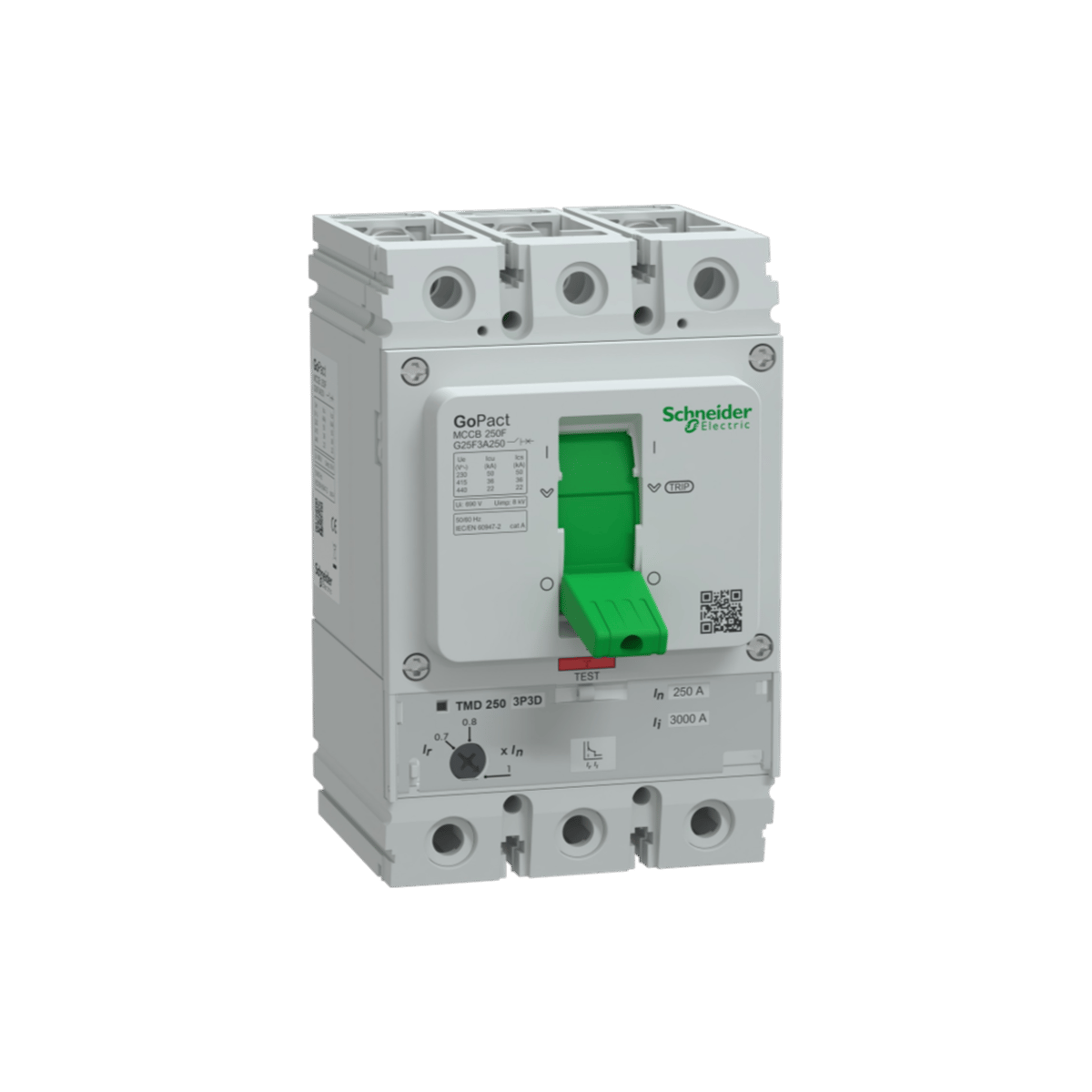 Schneider G25F3A250 Gopact 175-250a 3p Termik Manyetik Şalter 36ka