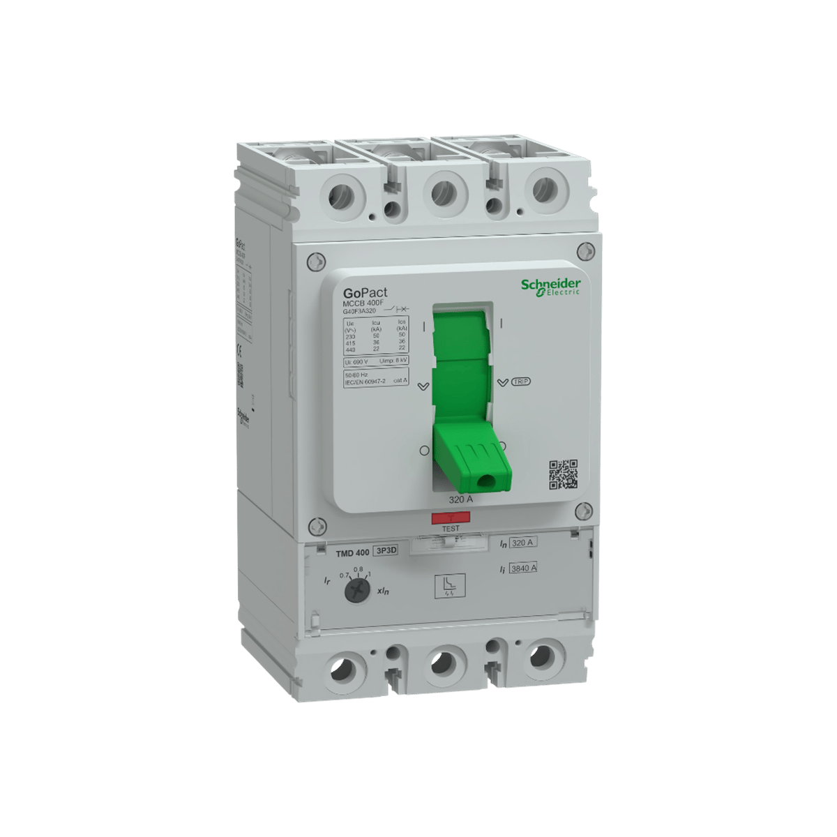 Schneider G40F3A320 Gopact 224-320a 3p Termik Manyetik Şalter 36ka