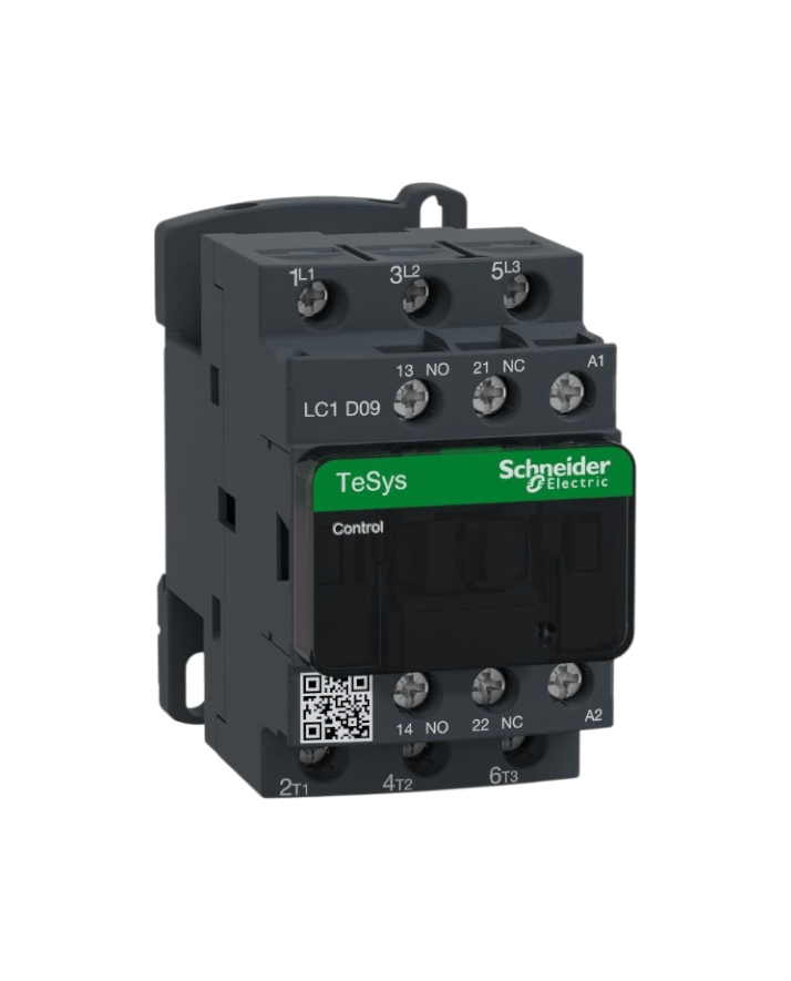 Schneider LC1D09M7 Kontaktör  Tesys 9A 4kW 220V AC 