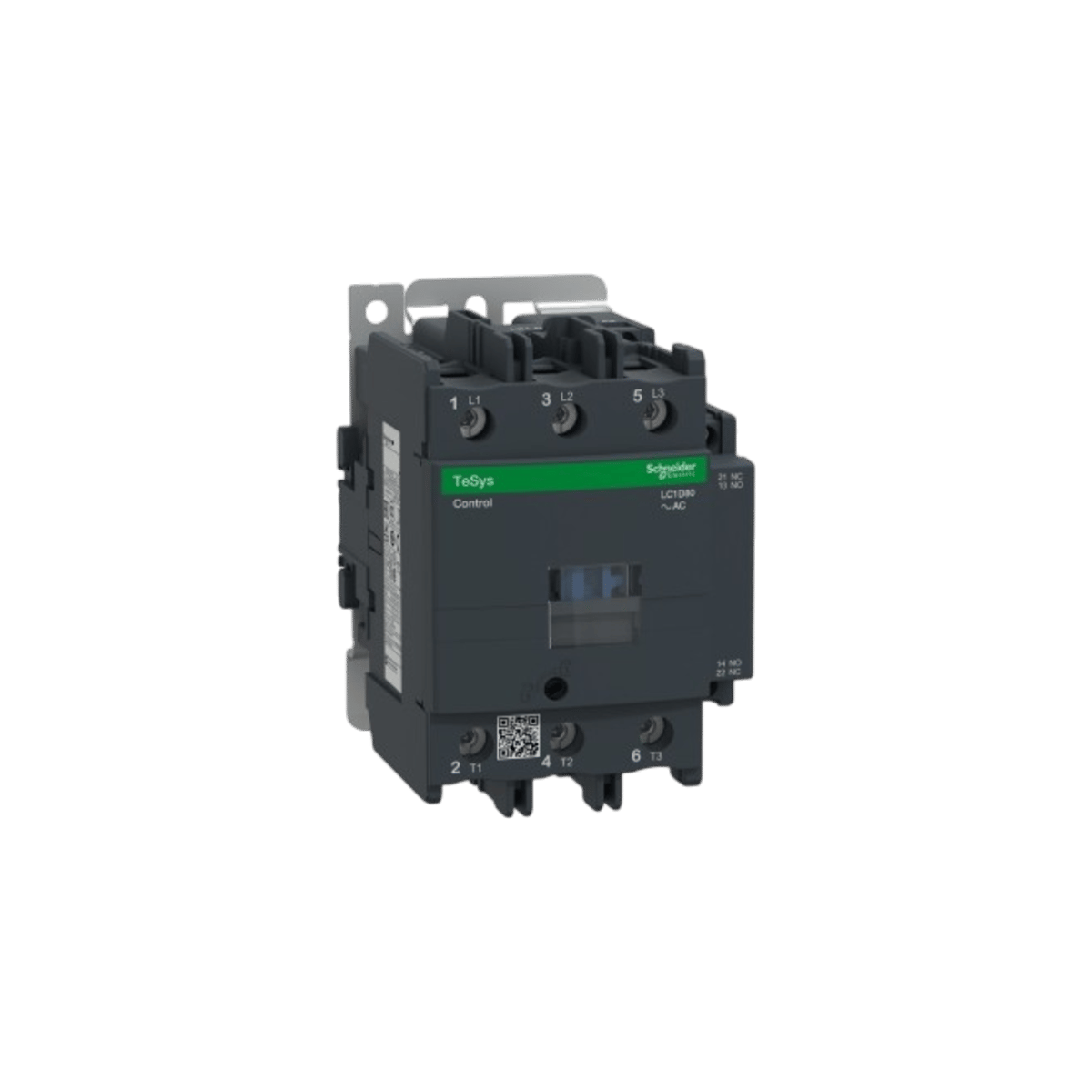 Schneider LC1D80B7 TeSys D Kontaktör 37kW 80A 24V AC
