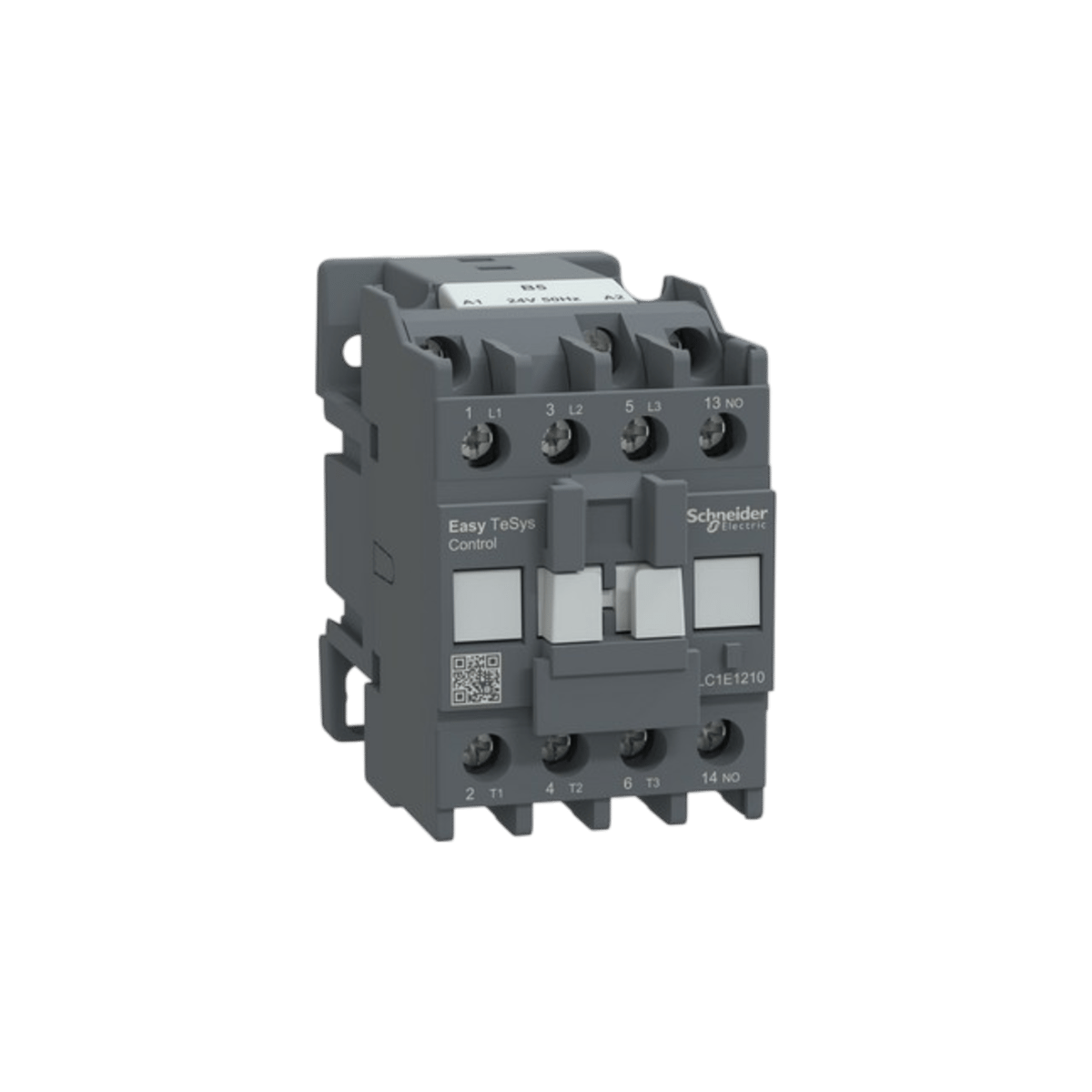 Schneider LC1E1210B5 Kontaktör, 5,5 Kw, 12a, 24 Vac, 1 Na