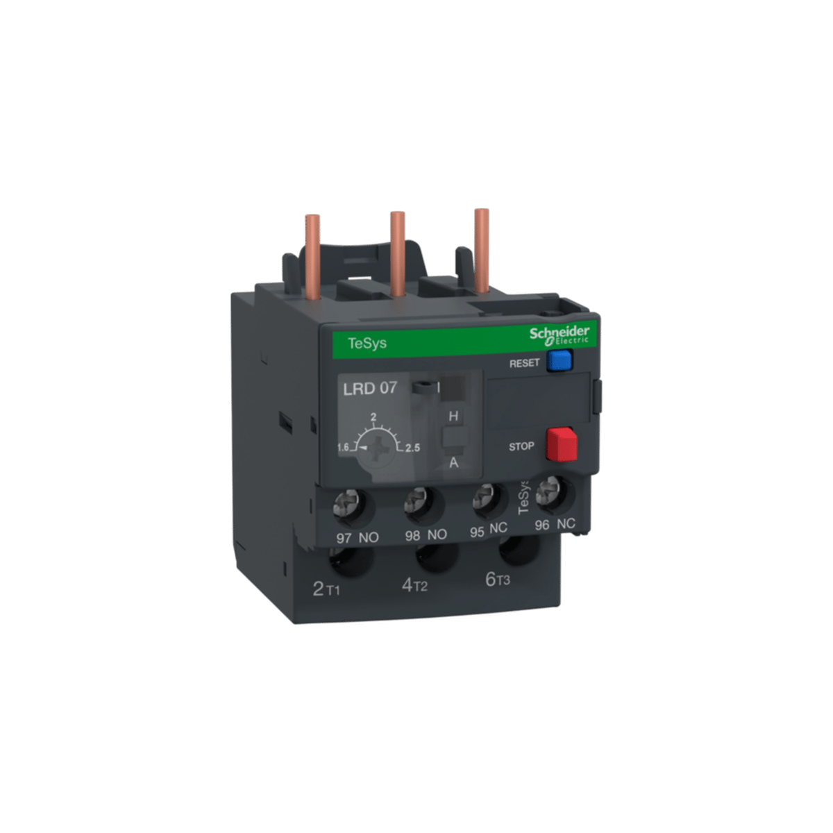 Schneider LRD07 TeSys D Termik Röle 1.6-2.5A