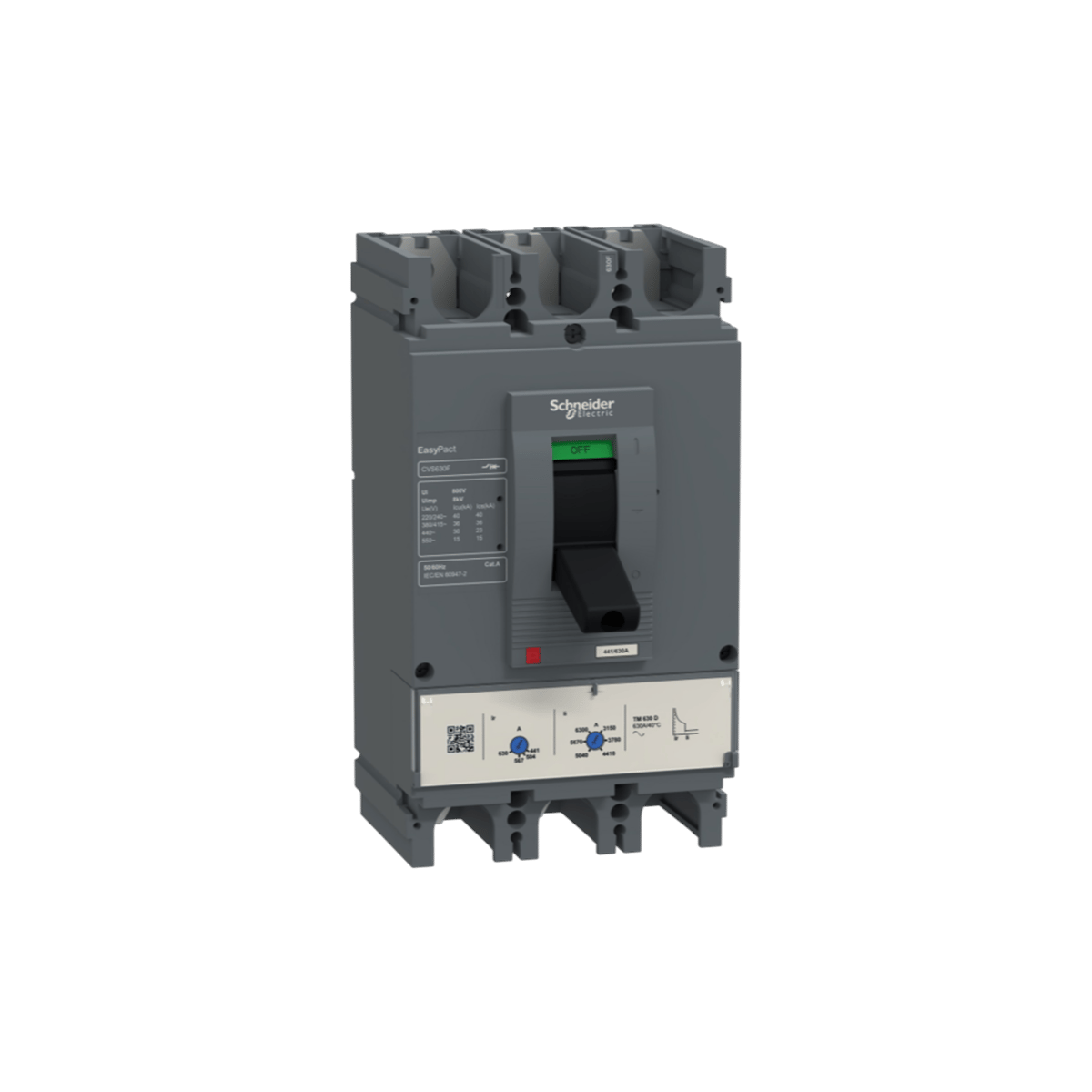 Schneider LV563307 Cvs 441-600a Termik Manyetik Şalter 36ka