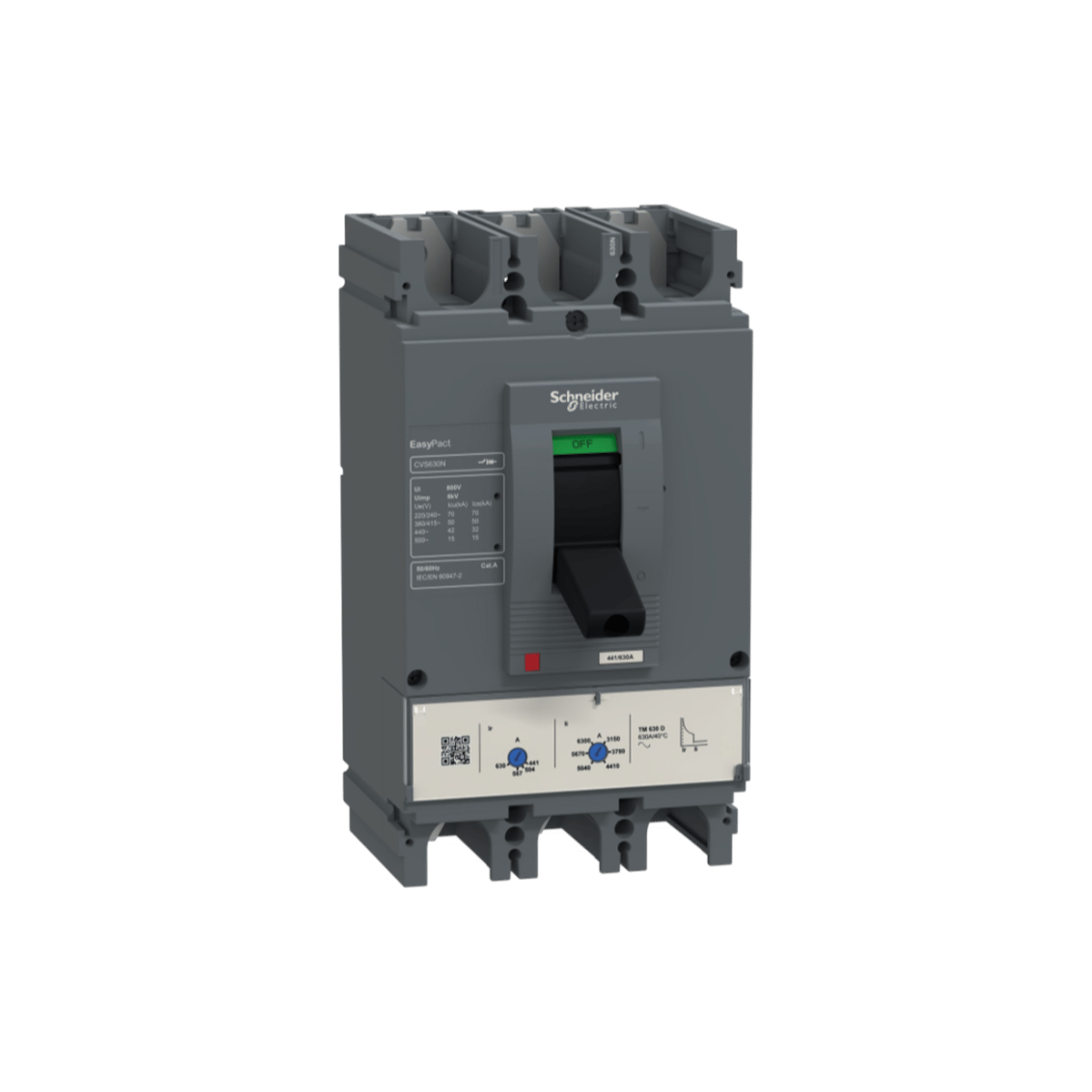 Schneider LV563317 Cvs 441-600a Termik Manyetik Şalter 50ka