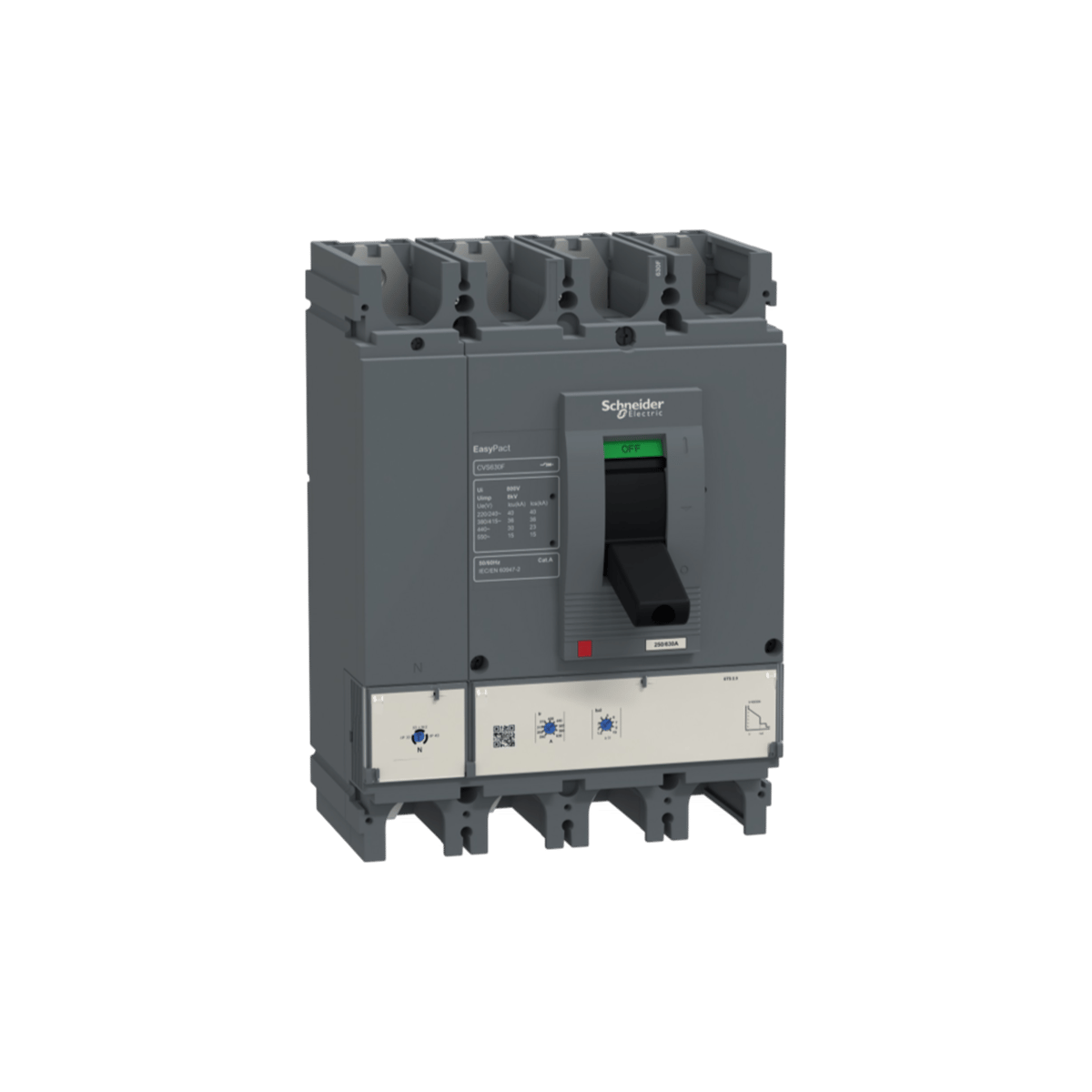 Schneider LV563506 Cvs630f Ets 2.3, 630a, 4p4d