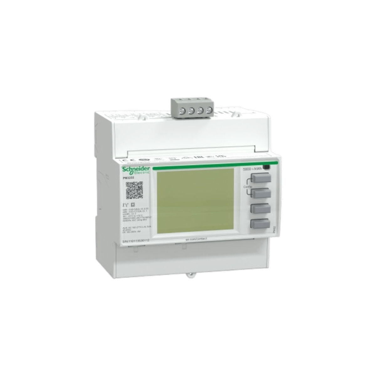 Schneider METSEPM3255 Pm3255 Enerji Analizörü, Ct/5a, Modbus Haberleşmeli