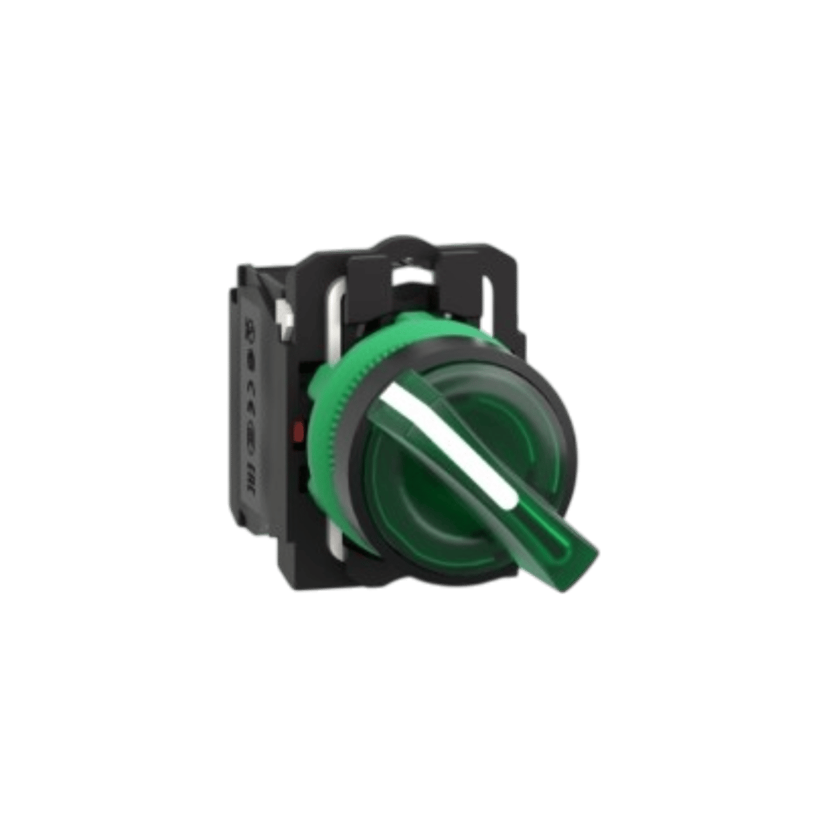 Schneider XB5AK123B5 Işıklı Mandal Buton, Yeşil, 1 Na + 1 Nk, 24 Ac/Dc Led, 2 Konum