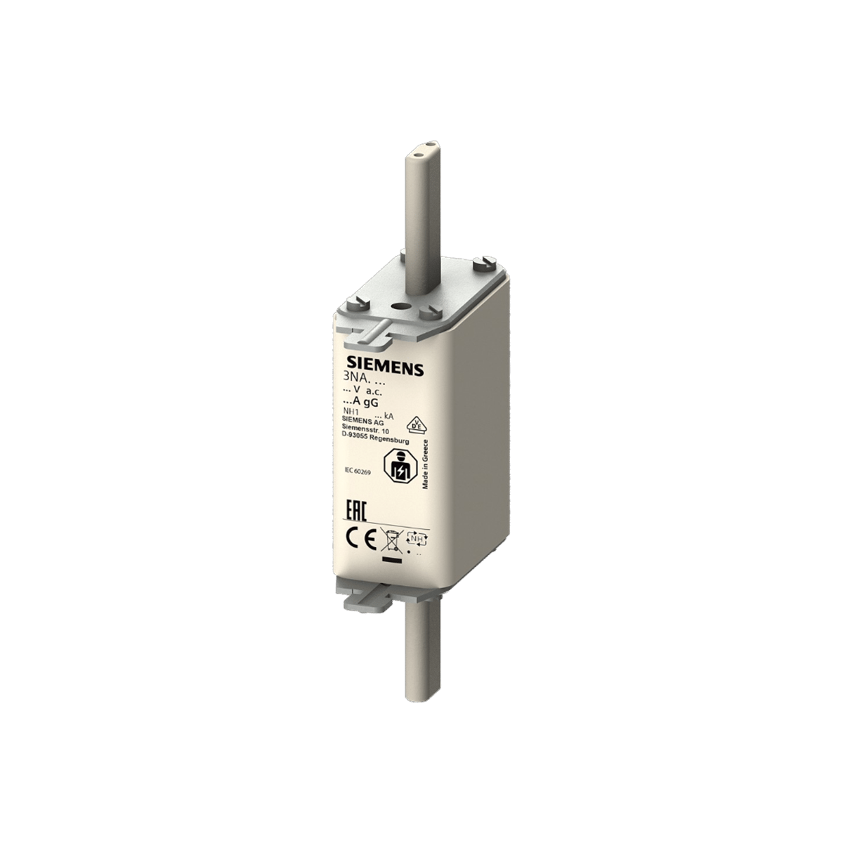 Siemens 3NA3132 125A 1 Boy NH Bıçaklı Sigorta