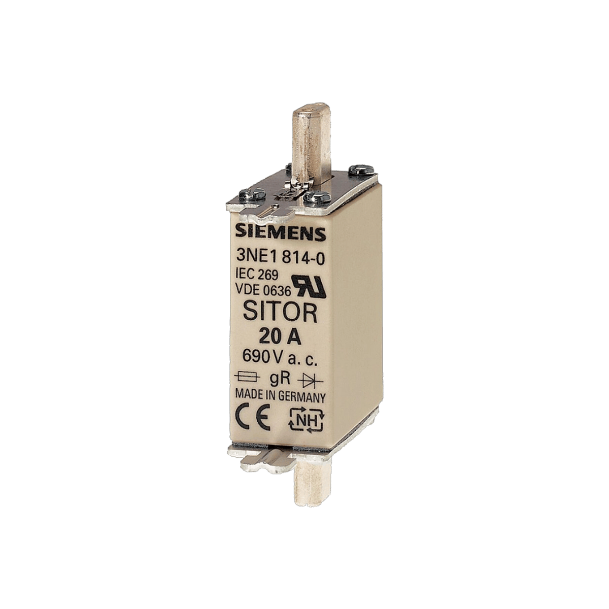 Siemens 3NE1813-0 16A 000 Boy Sitor NH Bıçaklı Sigorta