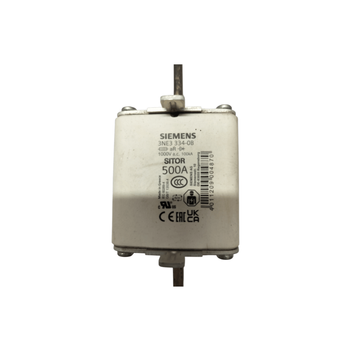 Siemens 3NE3334-0B 500A 2 Boy Sitor NH Bıçaklı Sigorta