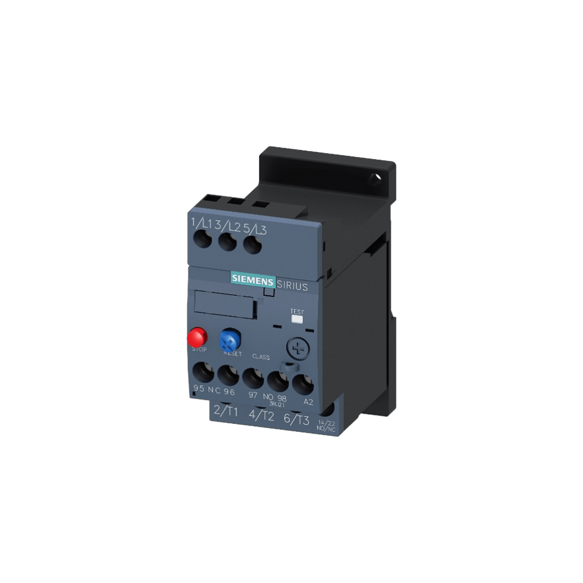 Siemens 3RU2116-1BB1 1.4-2A Raya Montaj Termik Röle