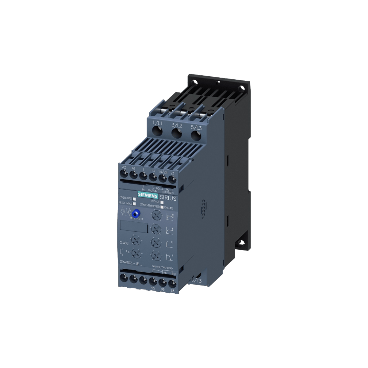 Siemens 3RW4026-1BB04 - 11KW 25A SOFTSTARTER S6-S12