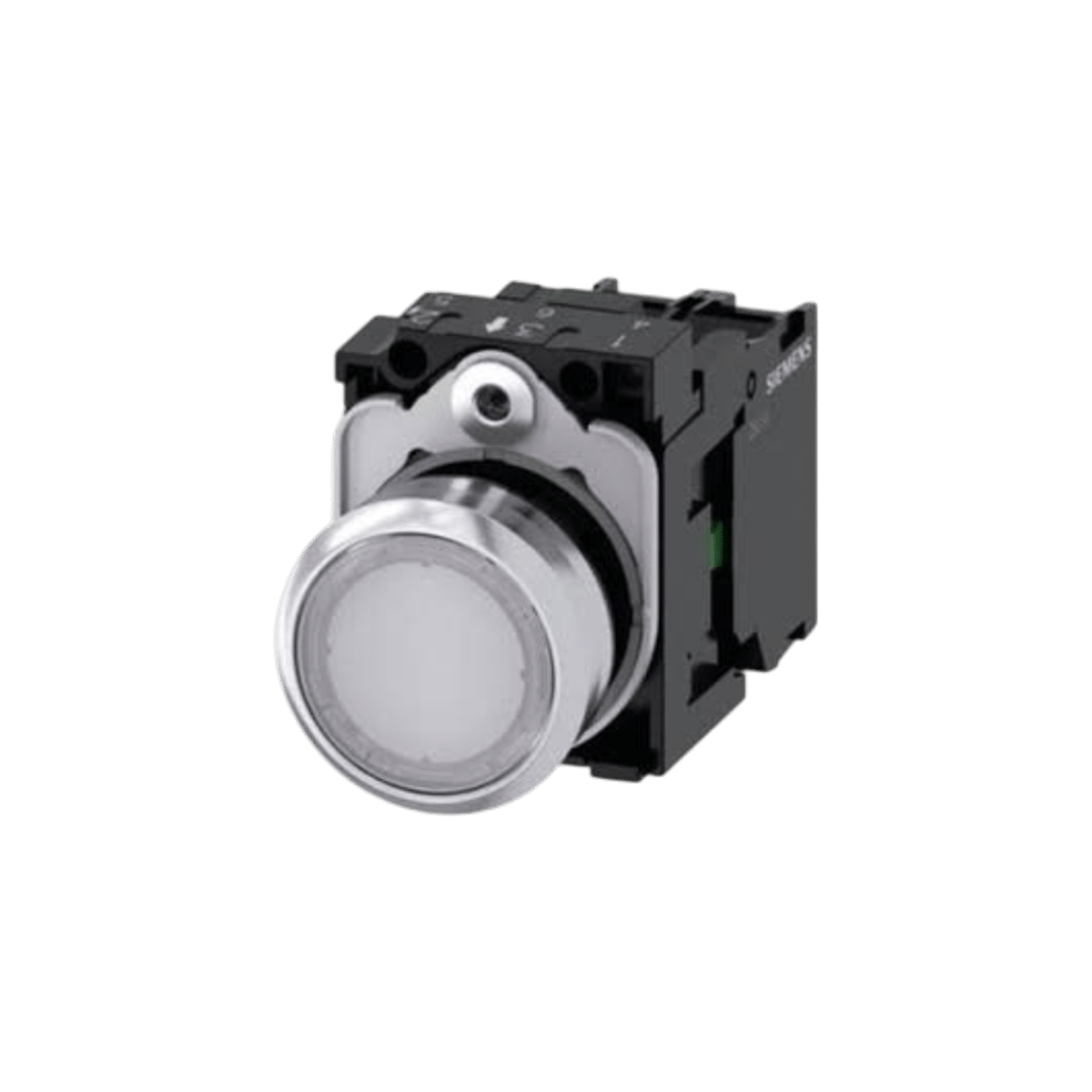 Siemens 3SB6116-0DB60-1BA0 - 22MM LED'Lİ PLASTİK BUTON BEYAZ 230V AC