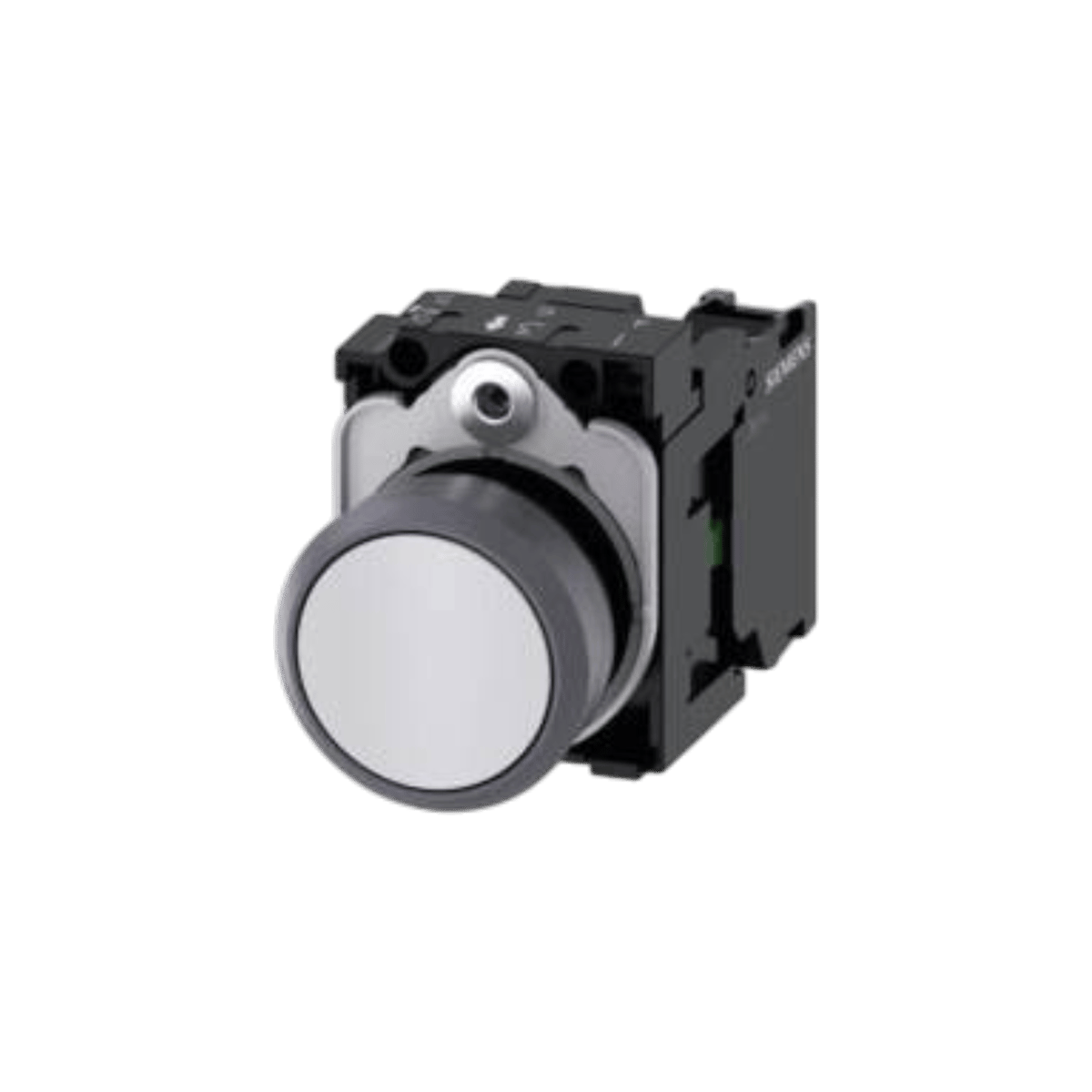 Siemens 3SB6160-0AB60-1BA0 - 22MM 1 NO YAY DÖNÜŞLÜ BUTONLAR METAL BEYAZ