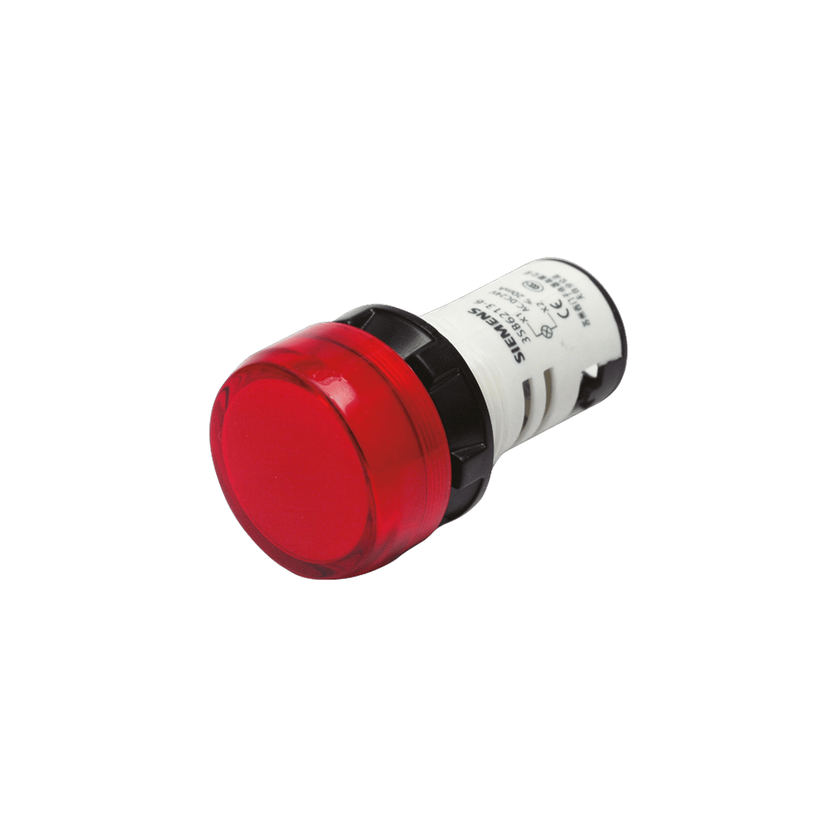 Siemens 3SB6213-6AA40-1AA0 - 22MM MONOBLOK SİNYAL LAMBASI PLASTİK YEŞİL 24V AC/DC