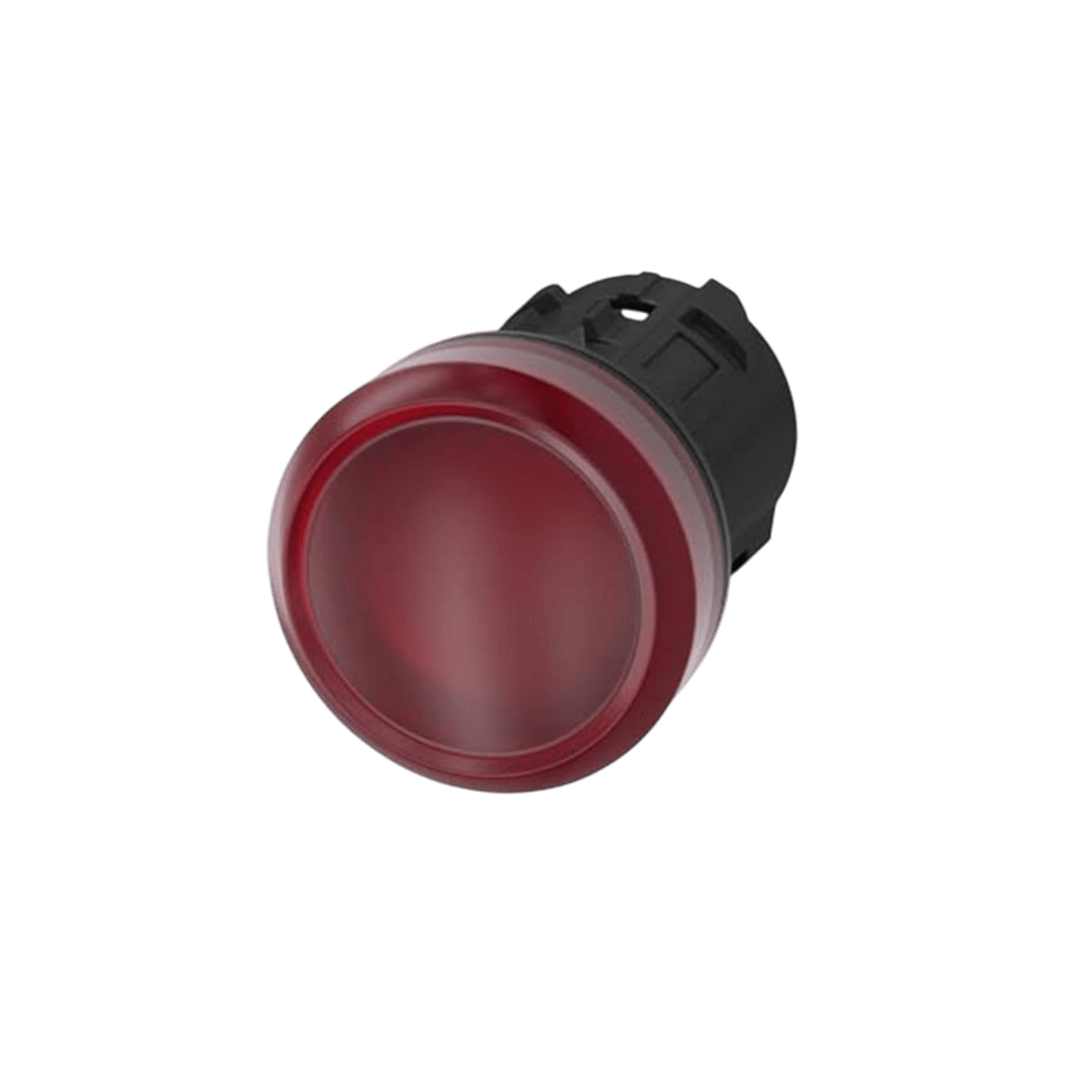 Siemens 3SU1001-6AA20-0AA0 - 22MM PLASTİK KIRMIZI SİNYAL LAMBASI KAFASI