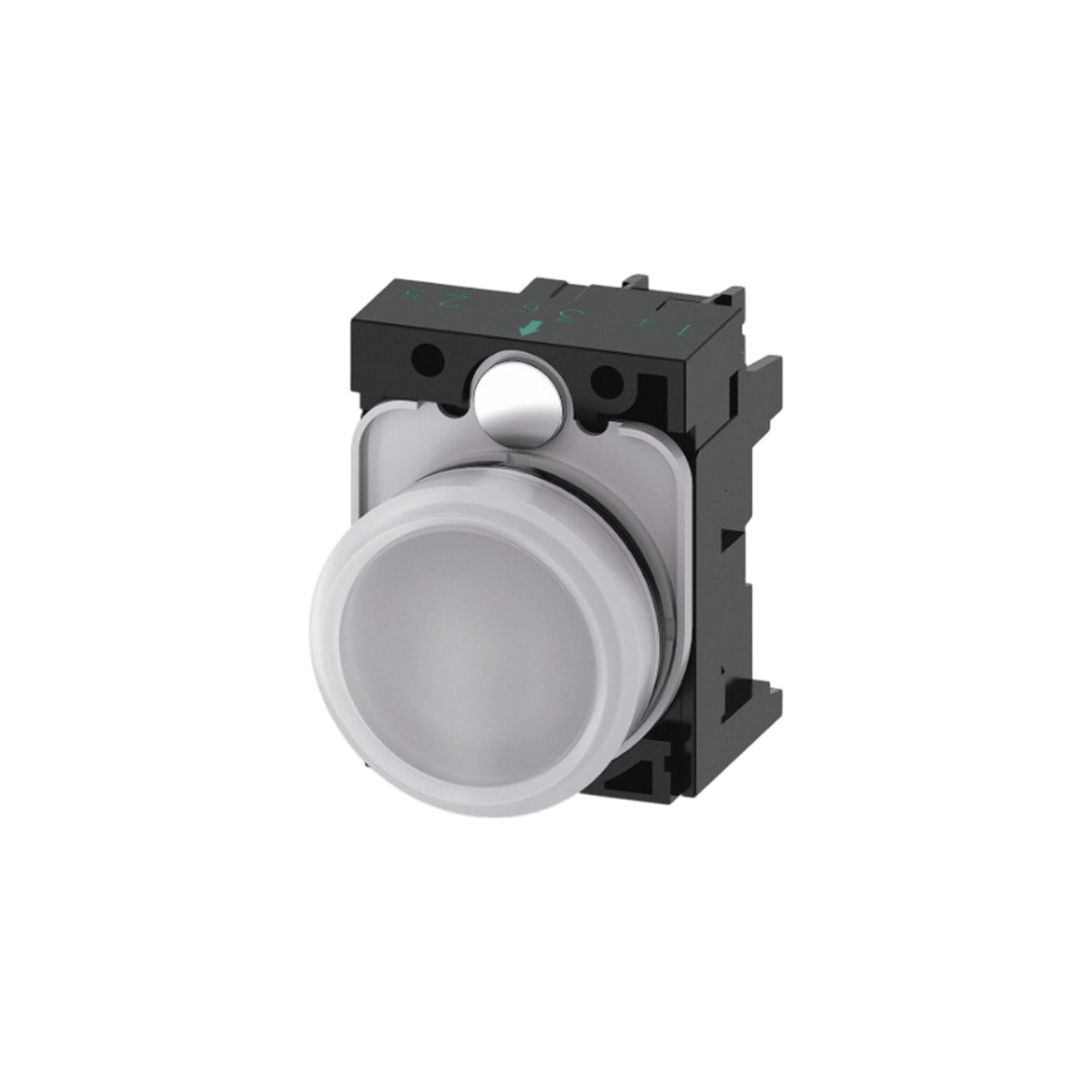 Siemens 3SU1102-6AA60-1AA0 - 22MM PLASTİK 24VAC/DC BEYAZ KOMPLE SİNYAL LAMBASI