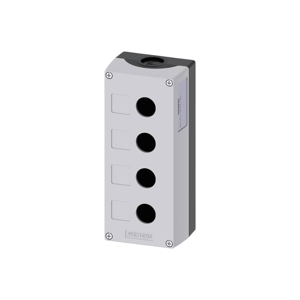 Siemens 3SU1804-0AA00-0AB1 - PLASTİK BOŞ KUTU 4 DELİKLİ