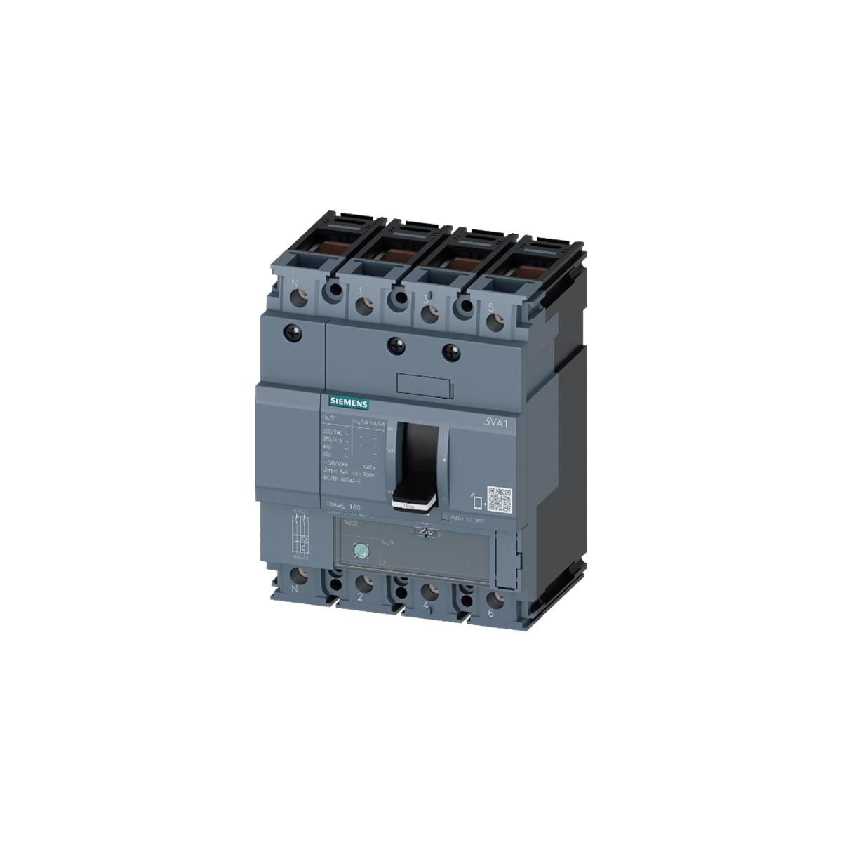 Siemens 3VM1163-4EE42-0AA0 3VM11 44-63A TM220 36kA 4P Şalter