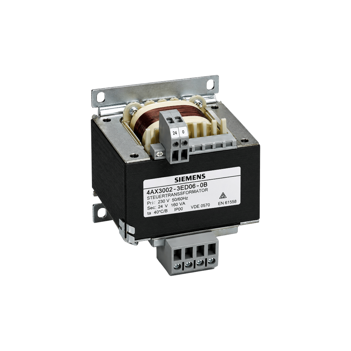 Siemens 4AX3002-3ED06-0B - 400VAC / 230VAC 630VA KUMANDA TRAFOSU